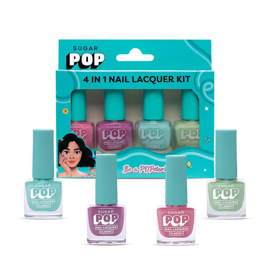 SUGAR POP 4 in 1 Nail Lacquer Kit