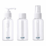 GUBB Travel Bottle Set | Travel Bottles For Toiletries | Refillable Bottles With Pump, Spray & Cap