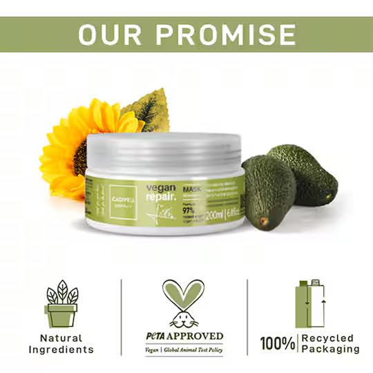 Cadiveu Vegan Repair Hair Mask, 200ml