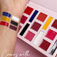 Justgold Lip Pro Artist Palette Pigmented Colors Creamy Matte Finish Lip Color Lipstick