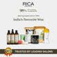 Rica Green Apple Liposoluble Painless Hair Removal Wax For Men & Women| Quick & Easy Tan Removal Waxing for Sensitive Skin| 800 ml