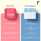 Rivona Naturals Bright Pink Face Cream | Long-Lasting Hydration | Light make up look | Vegan | Niacinamide & Mulberry Extracts| Tinted moisturiser | 50gm