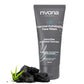 Rivona Naturals Charcoal Face Wash for men, anti pollution and deep pore cleasning with tea tree and rice granules 100ml