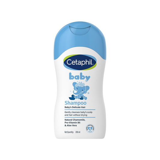 Cetaphil Baby Tear-Free Shampoo with Natural Chamomile & Aloe Vera 200 ml |