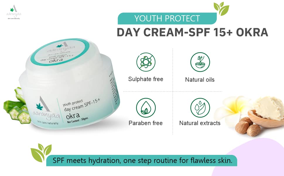 Aaranyaa Youth Protect Day Cream SPF 15 (50 gm)