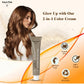 KERA FINE 2 IN 1 HAIR COLOR CREAM | 2-IN-1 FORMULA PROFESSIONAL HAIR COLOR (MEDIUM BROWN )NO.4,