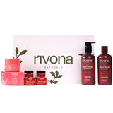Rivona Naturals the Pink Box Gift Set | Bath & Body Gift set of 6 | Specially Crafted for Birthdays, Anniversaries & All Special Occasions | For Men & Women