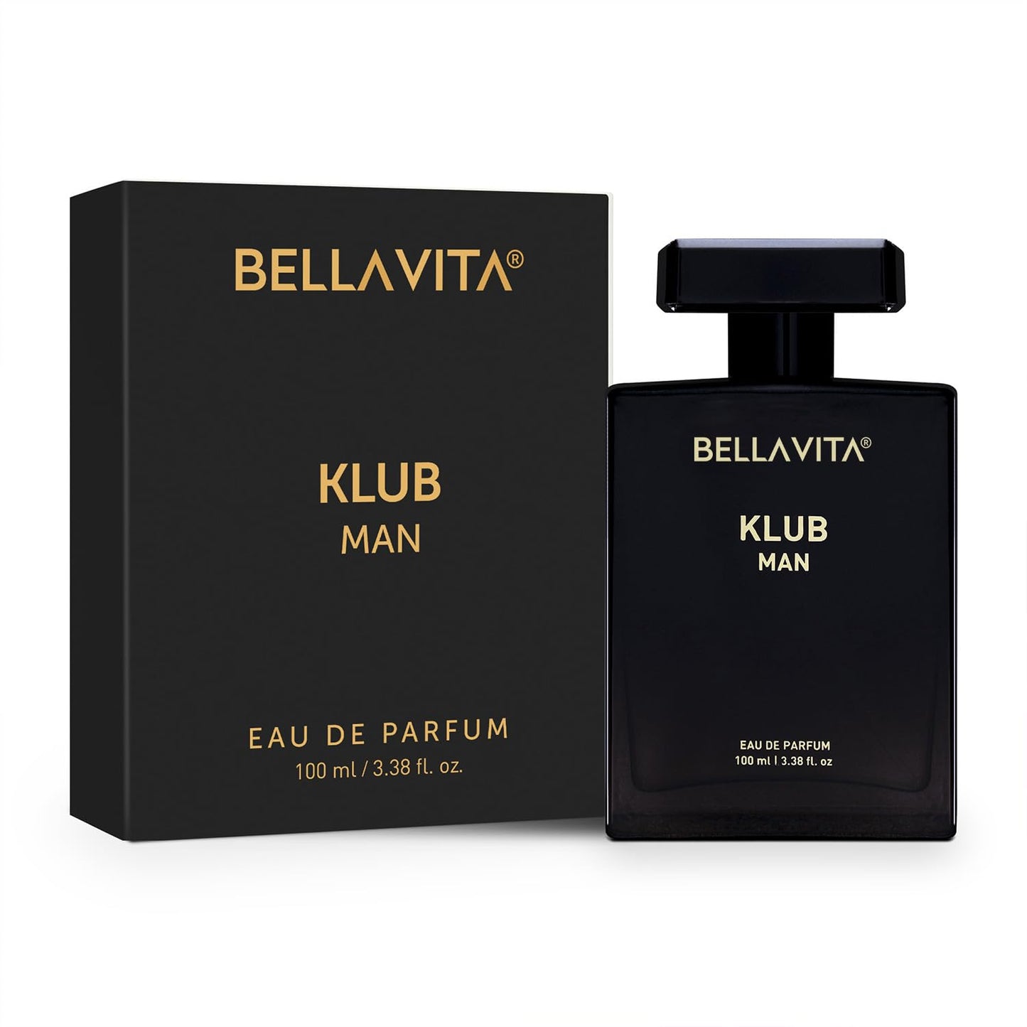 Bella Vita Luxury KLUB | Long Lasting Eau De Parfum 100ml Perfume for Man |