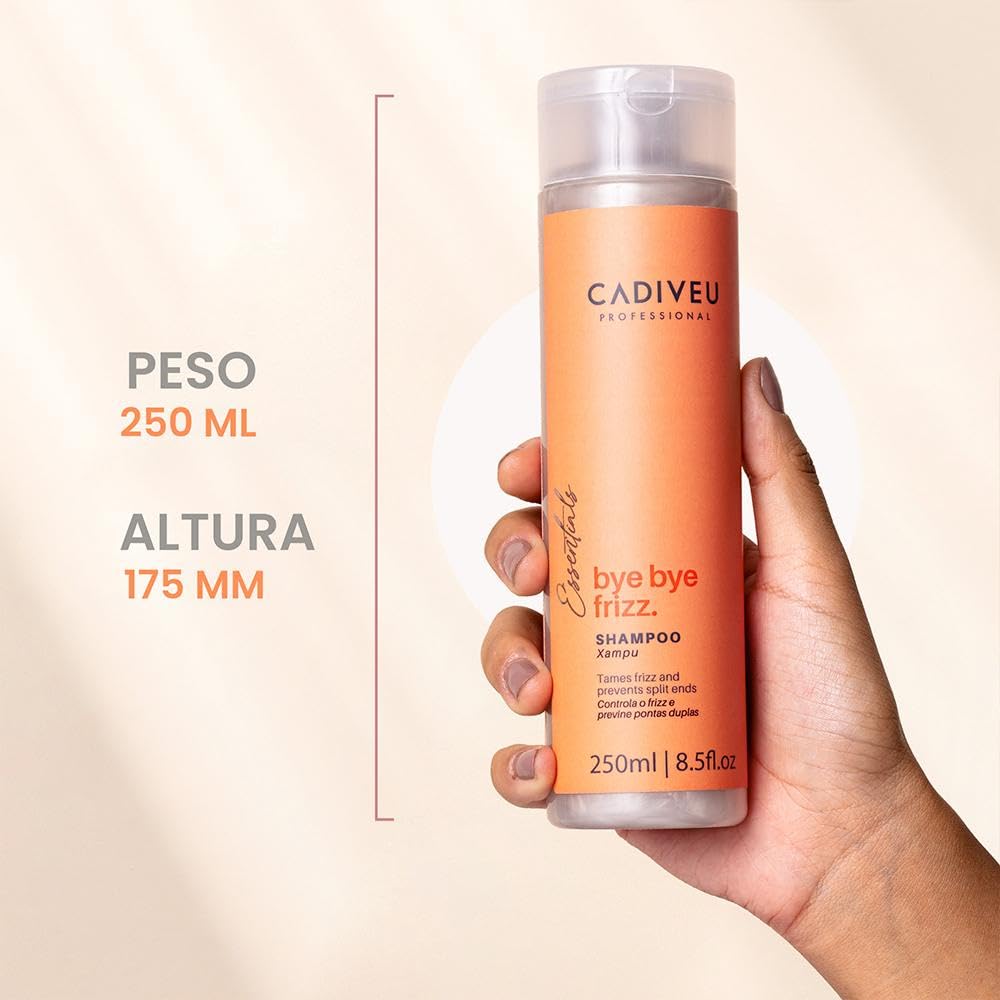 CADIVEU Bye Bye Frizz Shampoo (250ml)
