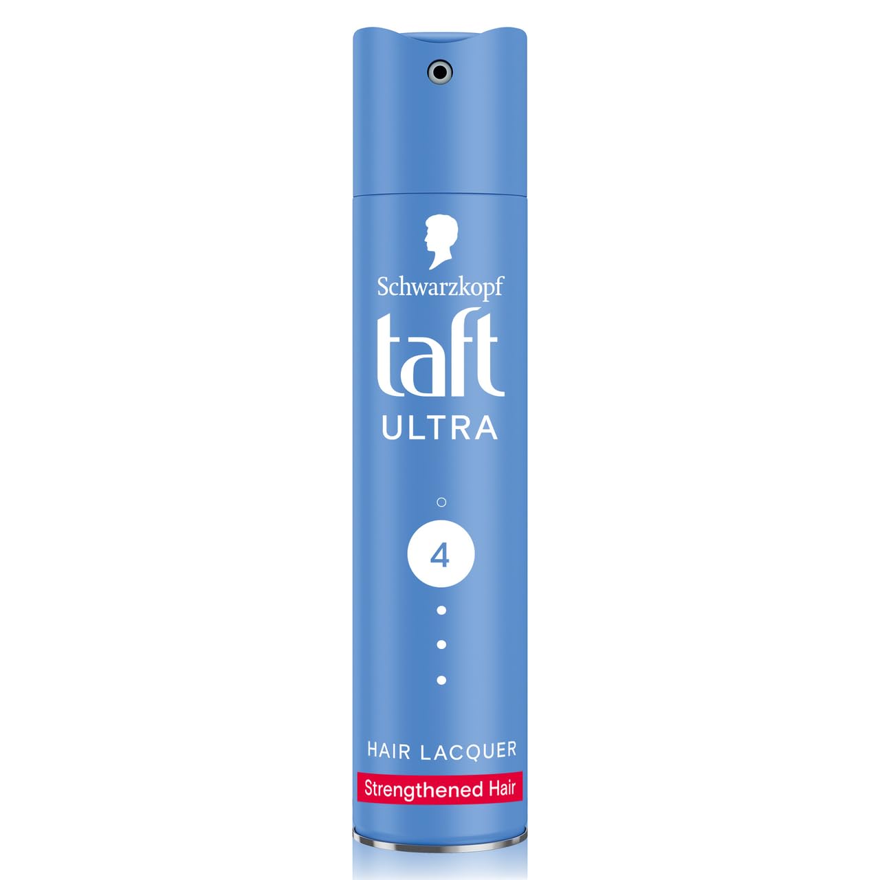 TAFT Schwarzkopf Ultra Hairspray For Strengthened Hair Hold 4, Lasts 24 Hours, Protects From Wind And Humidity, No Stickiness, Easy To Brush Out, For Salon Like Finish - 250Ml