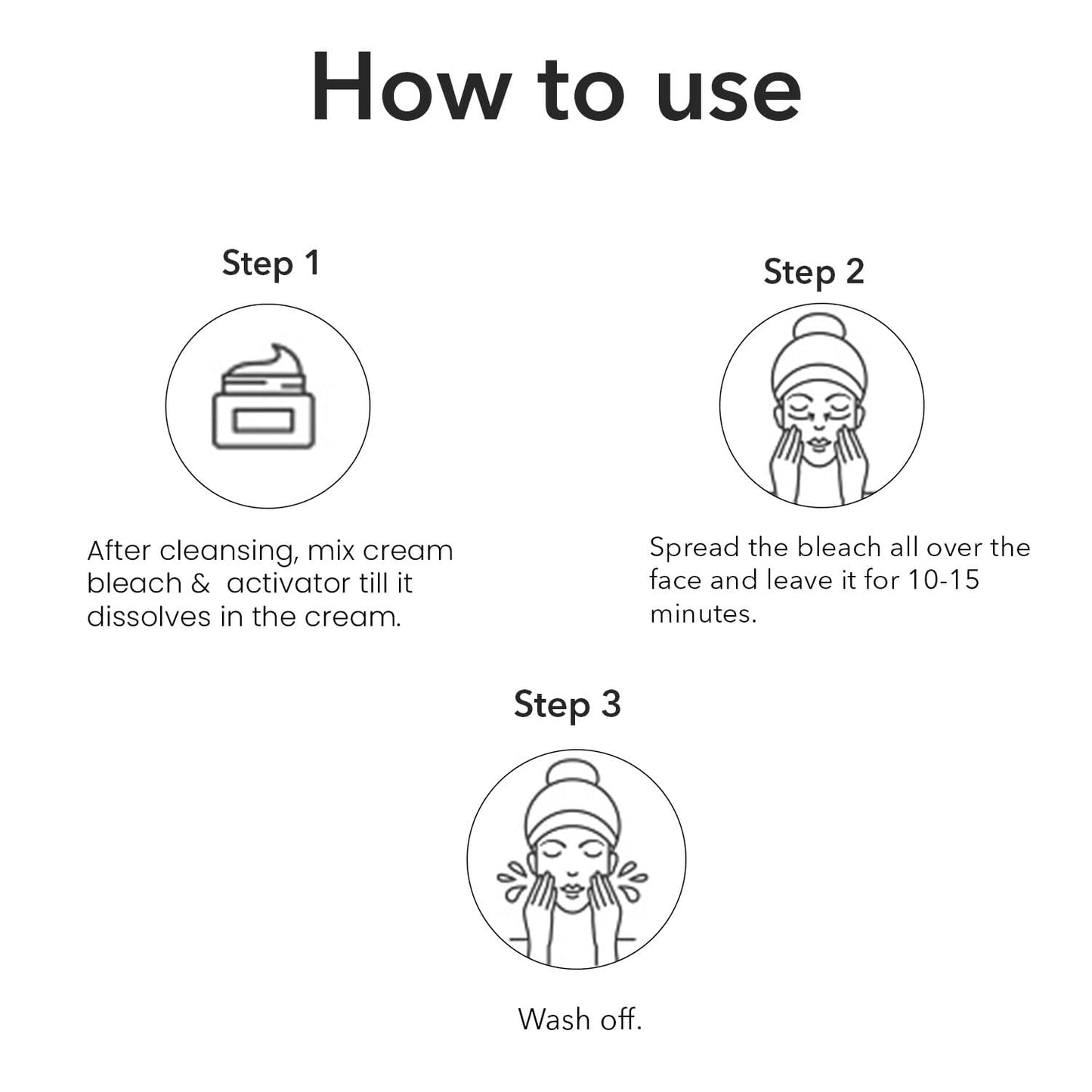 SARA Oxy Bleach Cream, Appropriate For Soothing and Calming of the Skin 300g