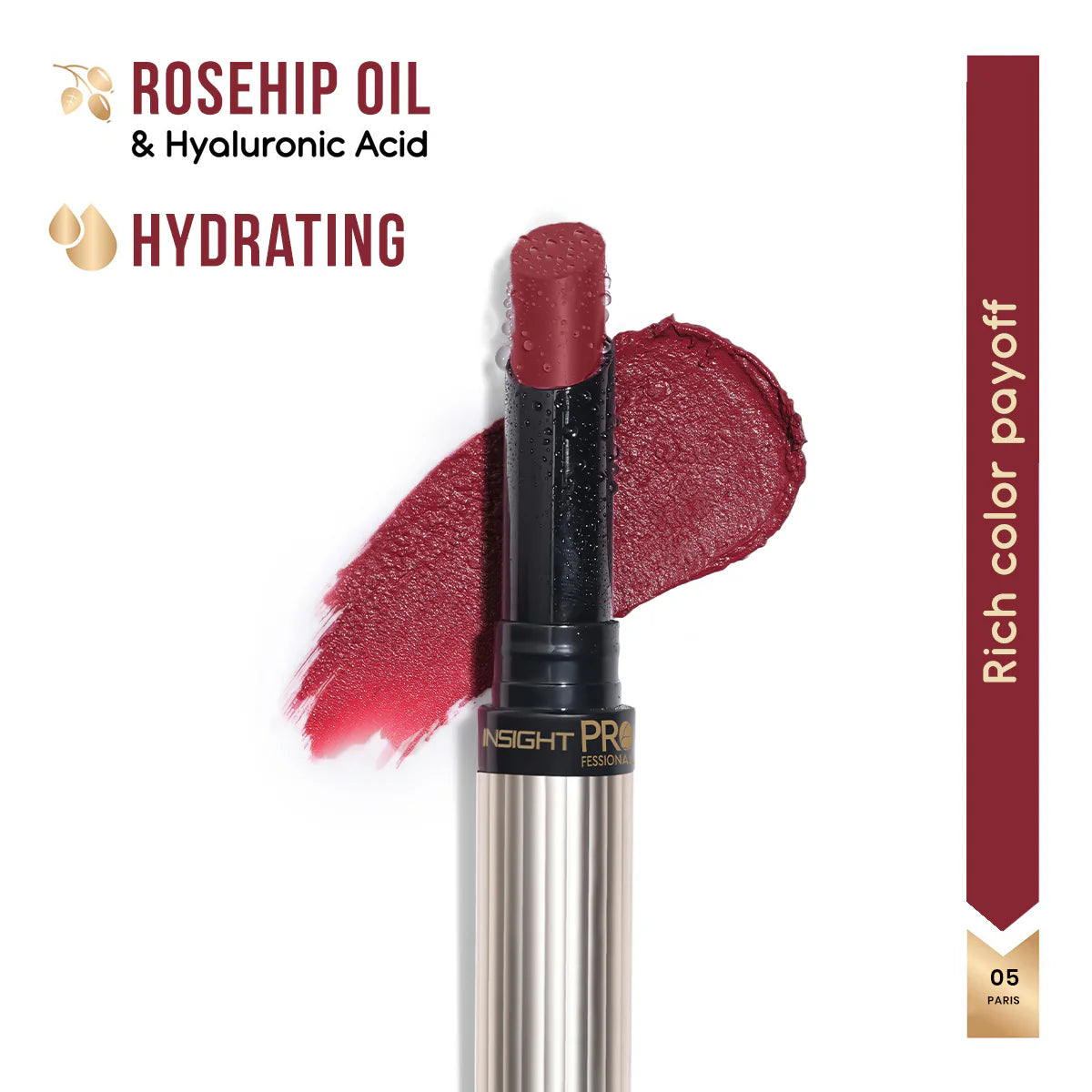 Insight Professional Hydra Luxe Lipstick (2.5g)