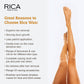 Rica Green Apple Liposoluble Painless Hair Removal Wax For Men & Women| Quick & Easy Tan Removal Waxing for Sensitive Skin| 800 ml