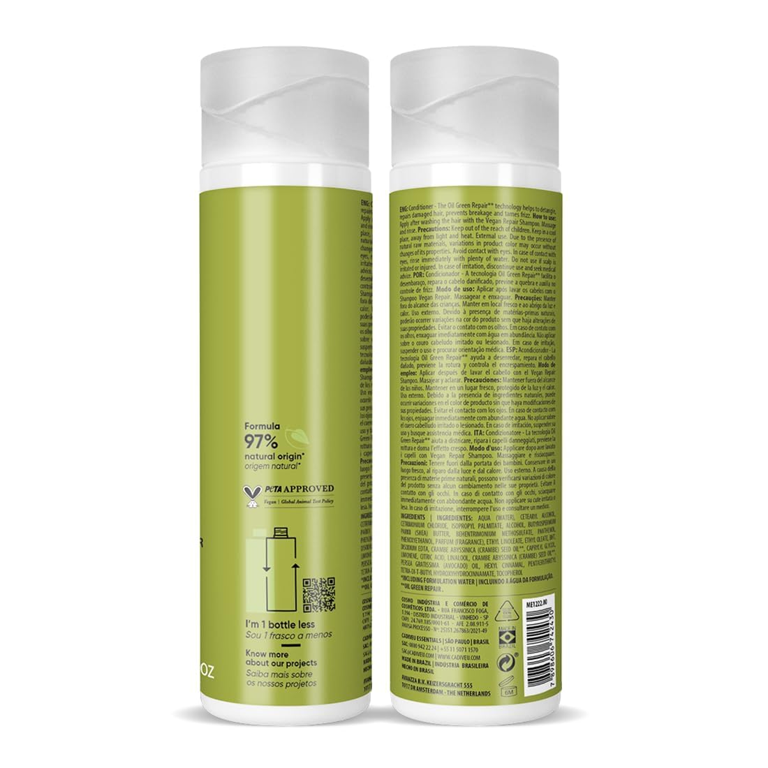 Cadiveu Vegan Repair Conditioner, 250ml