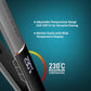 Ikonic Me Xtreme Hair Straightener, Extra-Wide Ceramic Floating Plates, Adjustable Temperature 130°C–230°C, Instant Heat-Up Technology, Smooth, Frizz-Free & Salon Straight Hair Styling, Stone
