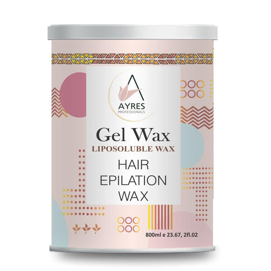 Ayres Professionals Liposoluble Gel Wax Crystal Clear Non Sticky Wax (800ml)