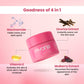 Rivona Naturals Bright Pink Face Cream | Long-Lasting Hydration | Light make up look | Vegan | Niacinamide & Mulberry Extracts| Tinted moisturiser | 50gm