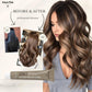 KERA FINE 2 IN 1 HAIR COLOR CREAM | 2-IN-1 FORMULA PROFESSIONAL HAIR COLOR (MEDIUM BROWN )NO.4,