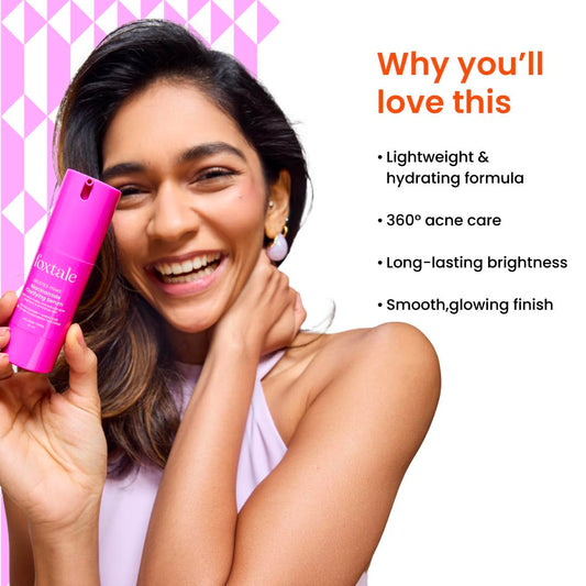 Foxtale 12% Niacinamide Serum with Azelaic Acid for Oil Control & Brightening (30 ml)