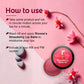 Rivona Naturals Strawberry Lip Scrub | Sugar + Niacinamide | For Men & Women| 8 gm