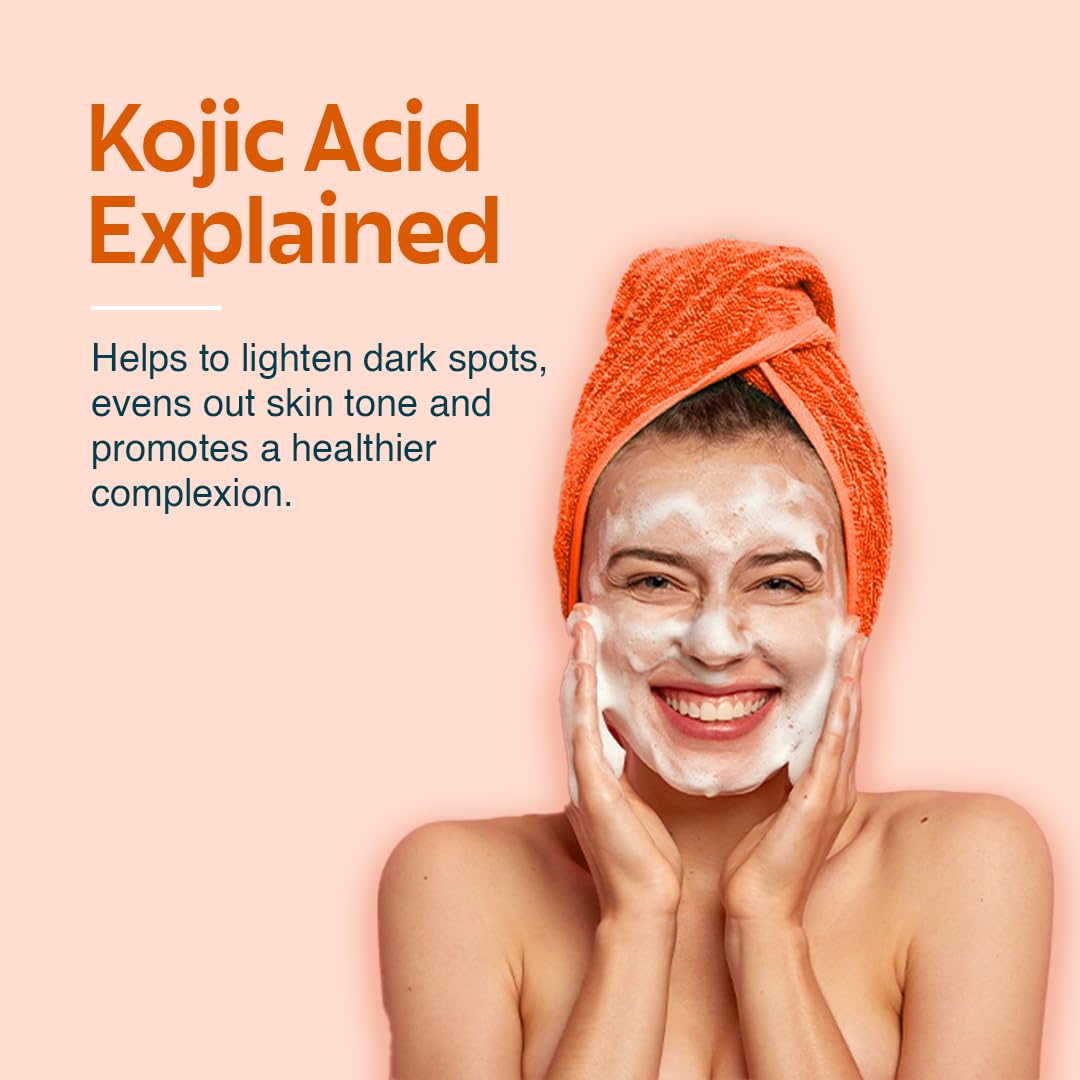 Rivona Naturals Honey & Saffron, brightening facewash with Niacinamide, Kojic Acid l Daily Gentle Face Cleanser For All Skin Types 100gm