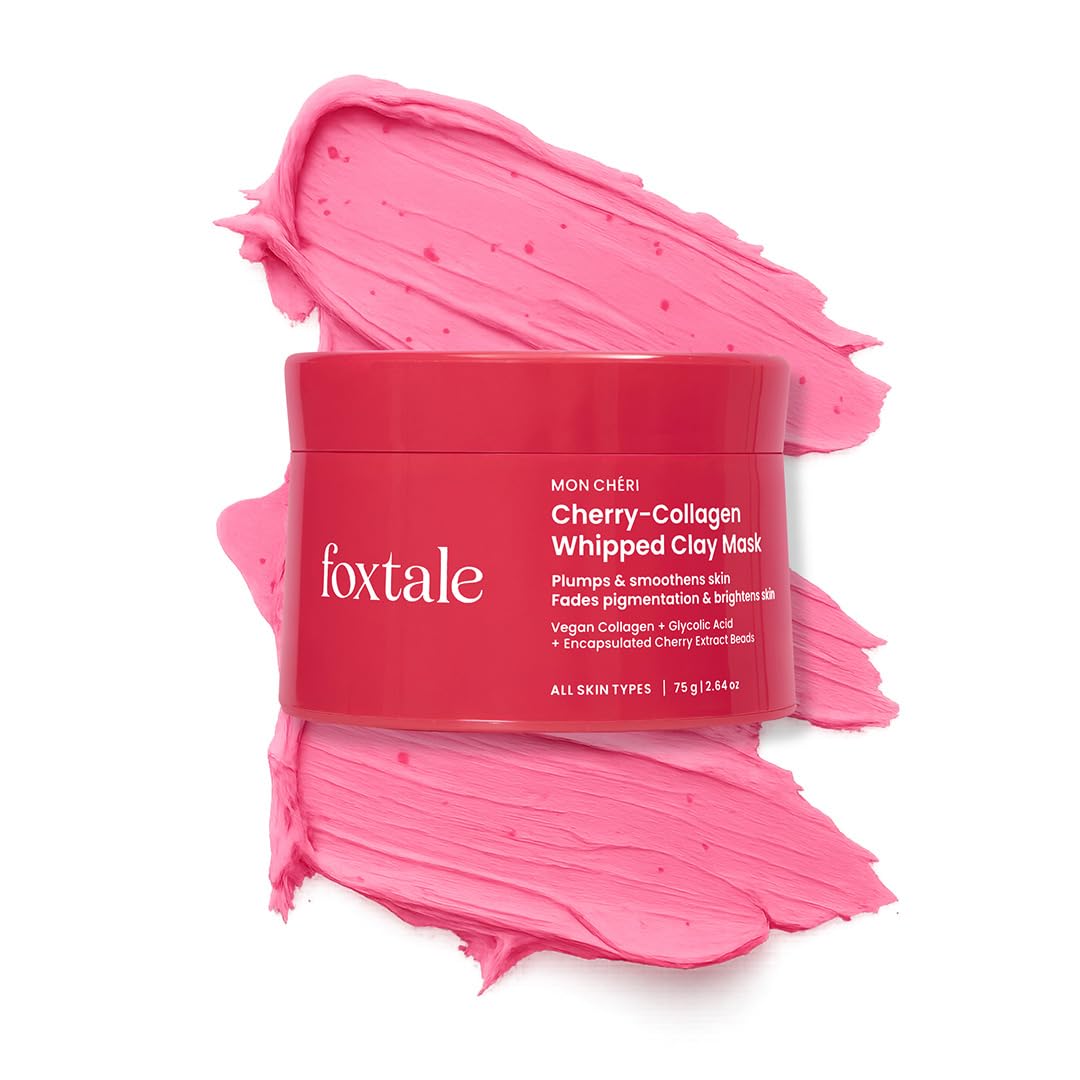 Foxtale Cherry-Collagen Whipped Clay Mask