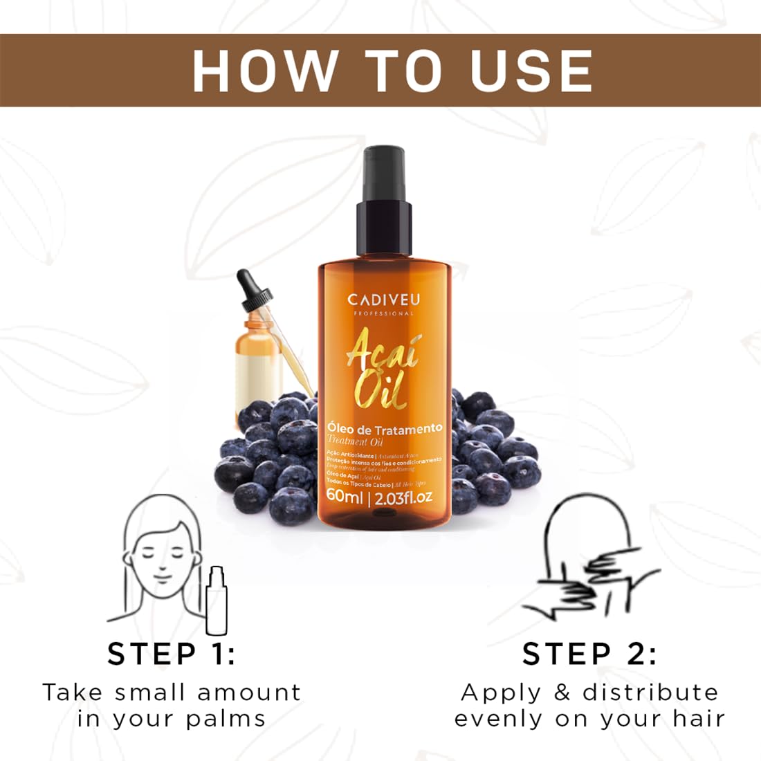CADIVEU Acai Oil Treatment |60ml