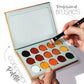 JustGold Skin Perfection Concealer Palette Full Coverage Light Weight Matte Multi-Purpose Palette