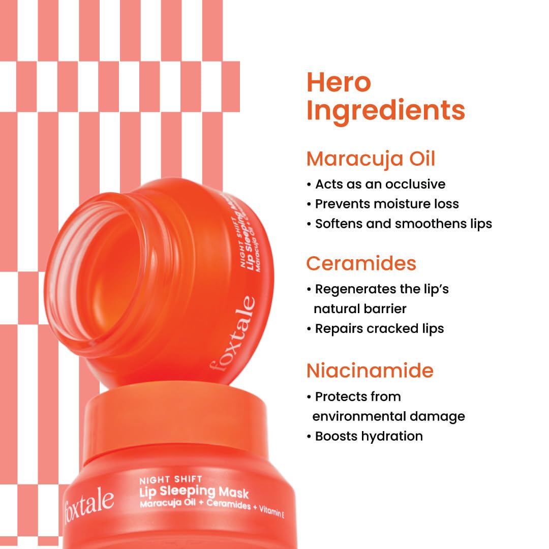 Foxtale Lip Sleeping Mask with Maracuja Oil