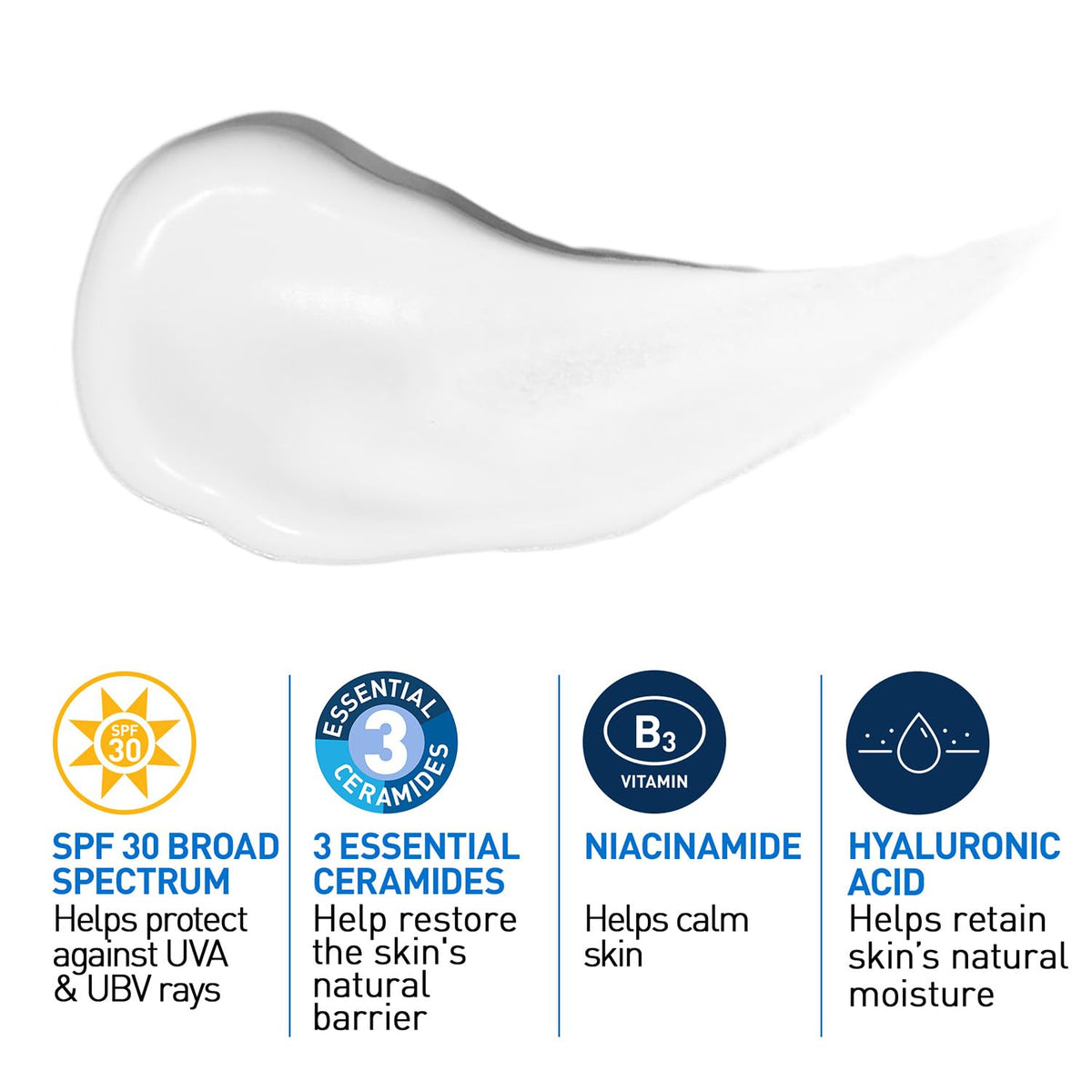 CeraVe AM Facial Moisturizing Lotion For Normal to Dry Skin (52ml) - Broad Spectrum SPF 30 Sunscreen | Non-Comedogenic, Paraben-Free And Fragrance-Free Lotion