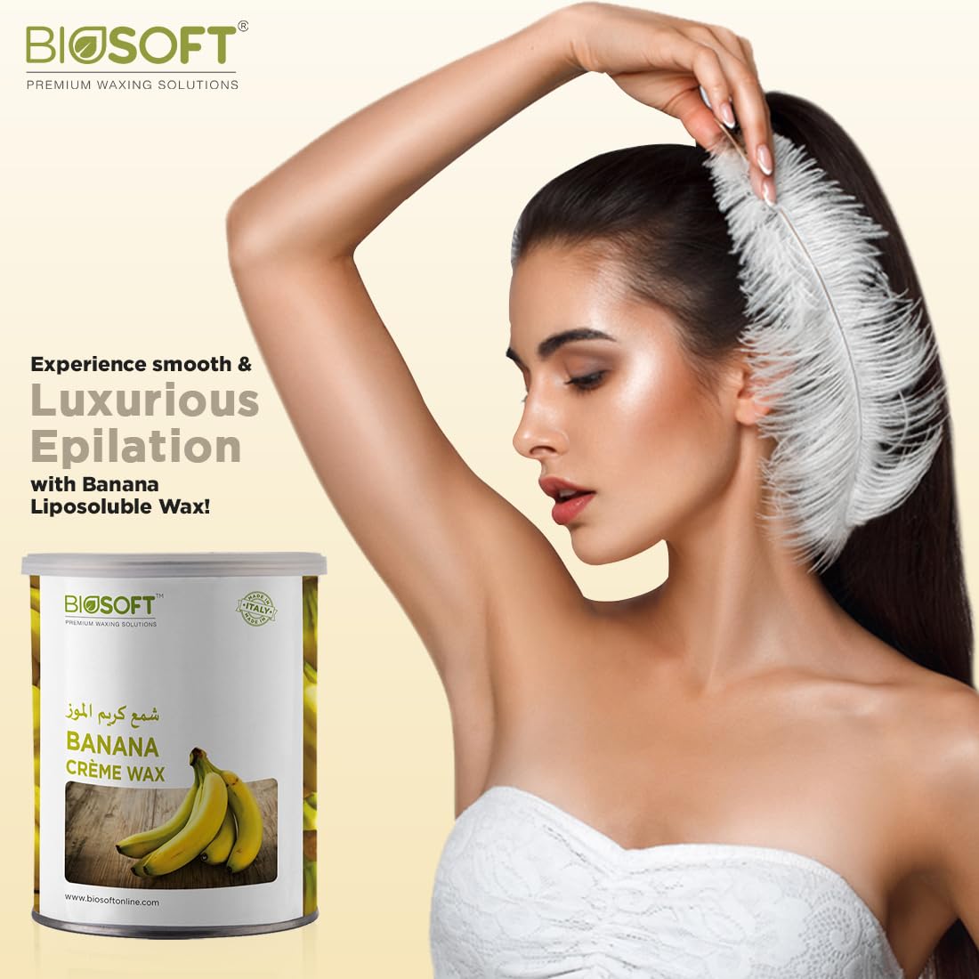 Biosoft Banana Cream Liposoluble Wax (800ml)