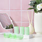 GUBB Hair Roller Curlers Large - Set of 6 Green Hair Curlers - Easy-to-Use Hair Rollers for Effortless Styling and Gorgeous Curls