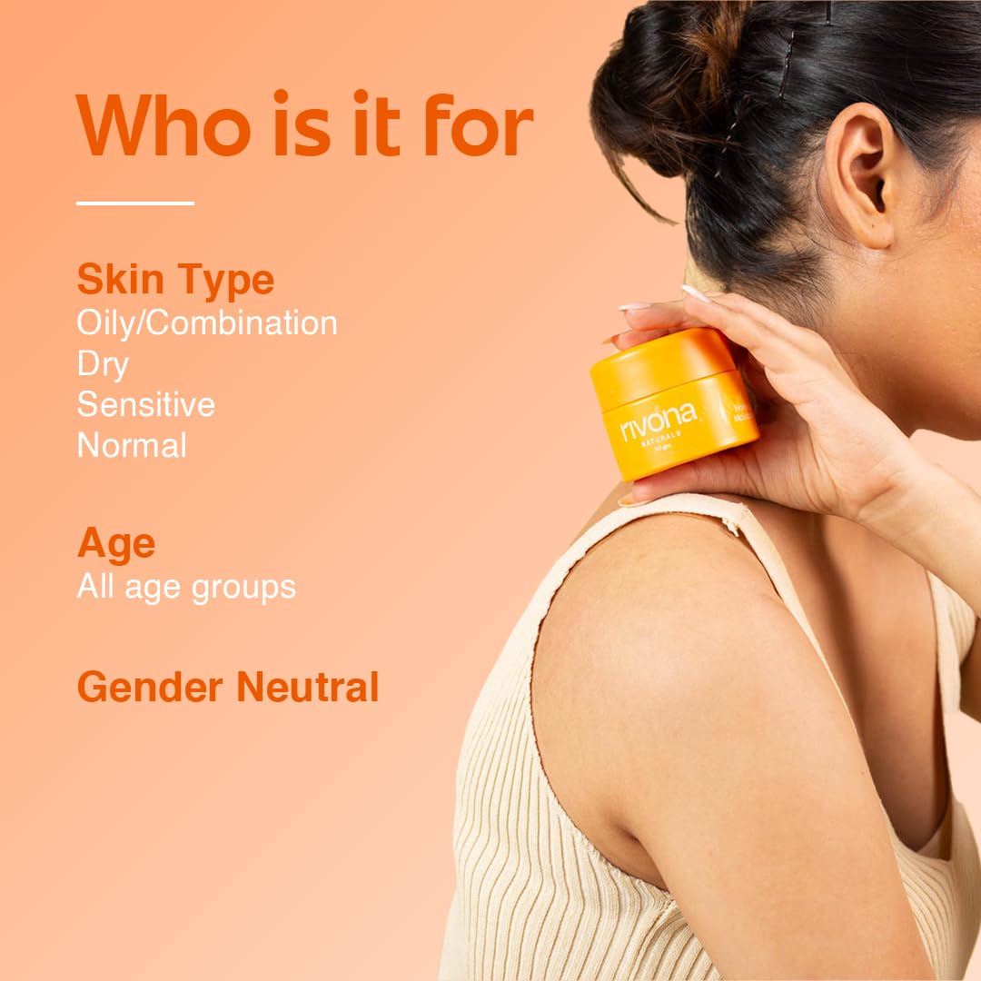 Rivona Skin Moisturizer (Orange, 50g)