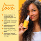 Rivona Naturals Honey & Oat Hair Milk | 3-in-1 Weightless Leave-In Conditioner + Heat Protectant + Anti-Frizz Cream | Silicone-Free | Adds Shine & Moisture | For Curly, Wavy & Frizzy Hair | 100ml
