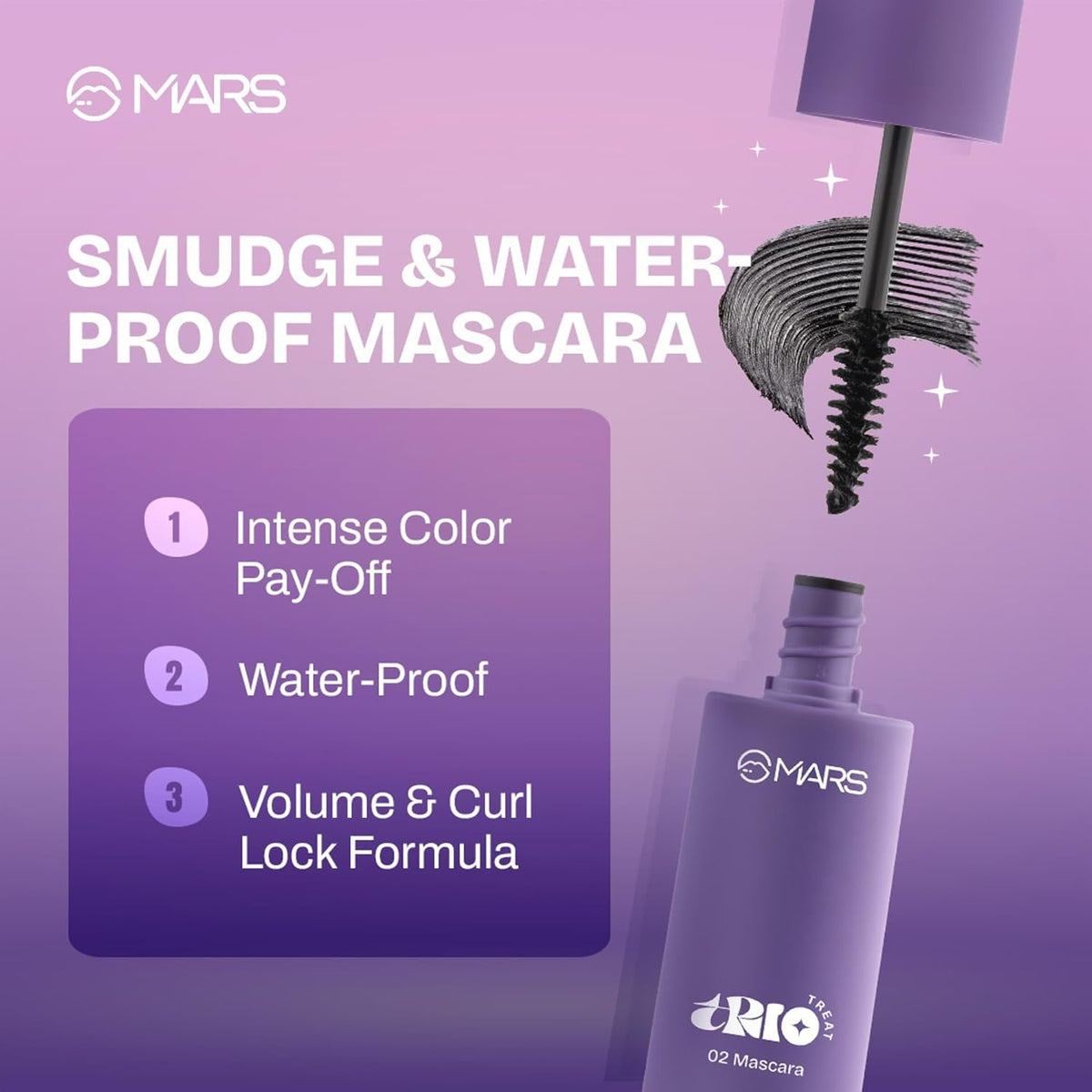 MARS TRIO Treat 3-IN-1 EYE MAKEUP KIT