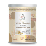 Ayres Professionals White Chocolate Liposoluble Painless Hair Removal Wax For Men & Women| Quick & Easy Tan Removal Waxing for Dy Skin| (800ml)