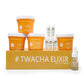TWACHA Elite Gold Facial Kit | Gives Even Tone Radiant Glow | Ideal for both Men and Women | Suits All Skin Types (6 Steps Facial)