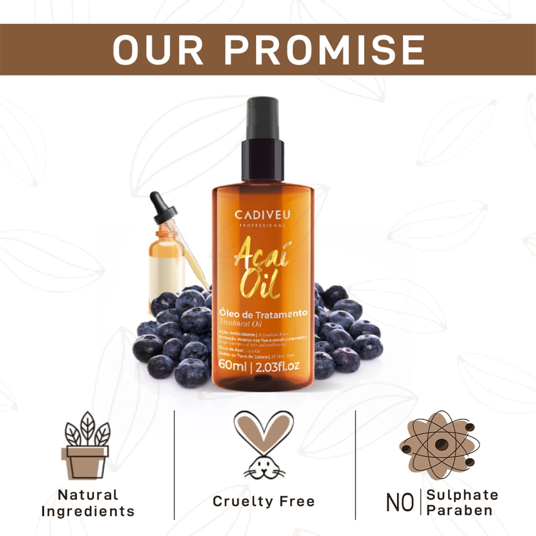 CADIVEU Acai Oil Treatment |60ml