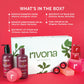 Rivona Naturals the Pink Box Gift Set | Bath & Body Gift set of 6 | Specially Crafted for Birthdays, Anniversaries & All Special Occasions | For Men & Women