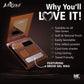 Justgold Browartist Palette Fill, Set and Shape | Soft Powder Texture with Buildable Coverage | Naturally Redefines Brows | 4 Powders + 1 Wax