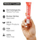 Peptide-Infused Aqua Lip Drop Lip Balm Lip Treatment for Dry, Chapped Lips, Intense Hydration with Ceramides & Collagen | 10g