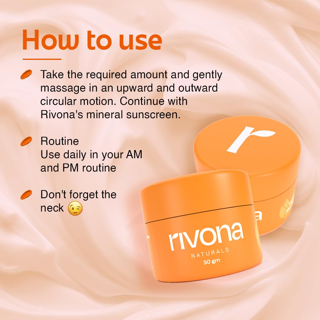 Rivona Skin Moisturizer (Orange, 50g)