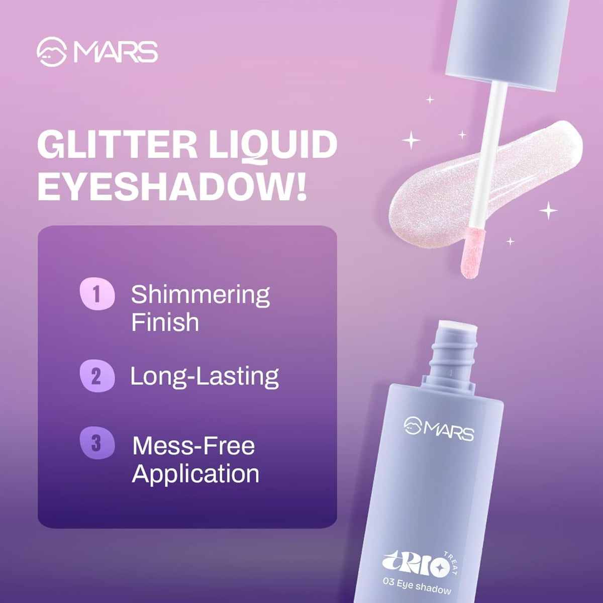 MARS TRIO Treat 3-IN-1 EYE MAKEUP KIT