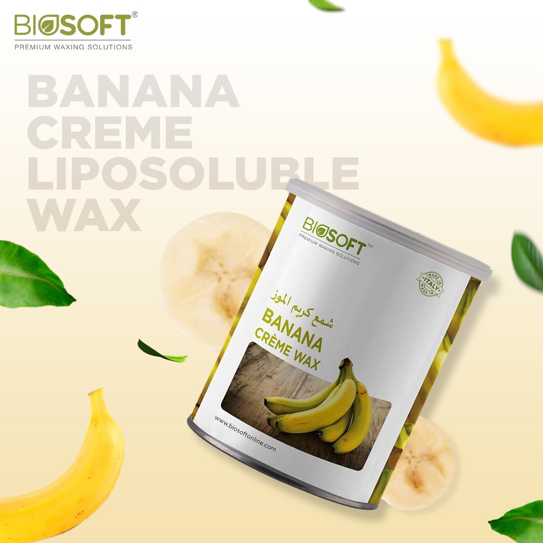 Biosoft Banana Cream Liposoluble Wax (800ml)