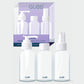 GUBB Travel Bottle Set | Travel Bottles For Toiletries | Refillable Bottles With Pump, Spray & Cap
