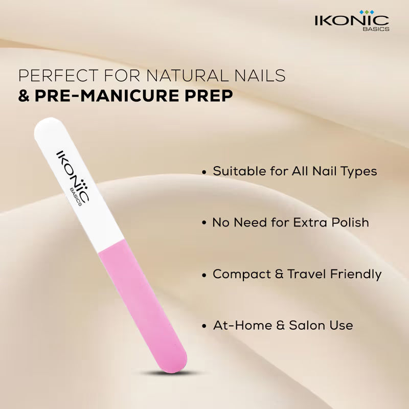 Ikonic Basics IKB-719K 4 Way Long Buffer (1 pc)