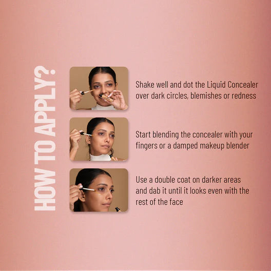 Swiss beauty Full CoverageLiquid Concealer With Jojoba Oil | 6gm