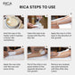 Rica Green Apple Liposoluble Painless Hair Removal Wax For Men & Women| Quick & Easy Tan Removal Waxing for Sensitive Skin| 800 ml