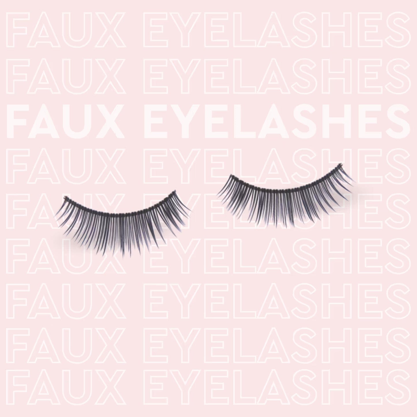 GUBB Eyelash Set With Glue, False Eyelashes - Party Style