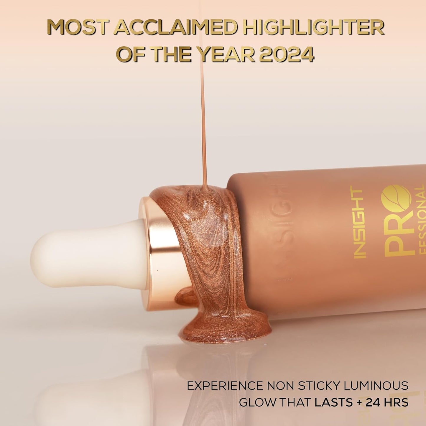 INSIGHT Professional Liquid Highlighter - Starry Light | Glowly Finish | Waterproof & Smudgeproof | 25g